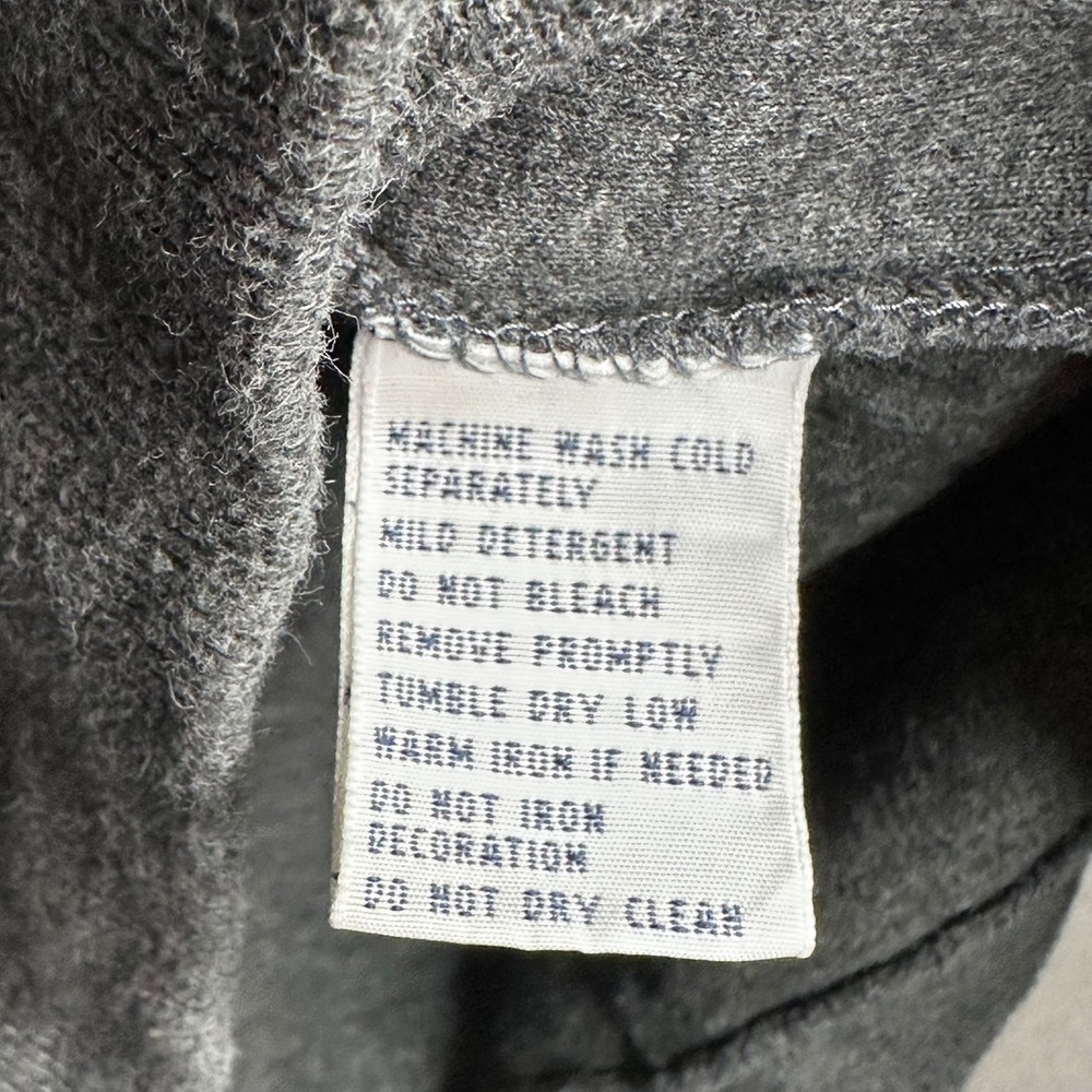 Polo Ralph Lauren Pullover Mens XL Gray Quarter Zip Cotton Pony Logo Sweater - Picture 3 of 7